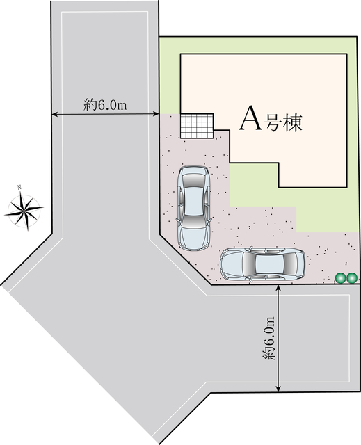 ハートフルタウン北町3丁目15番の見取り図