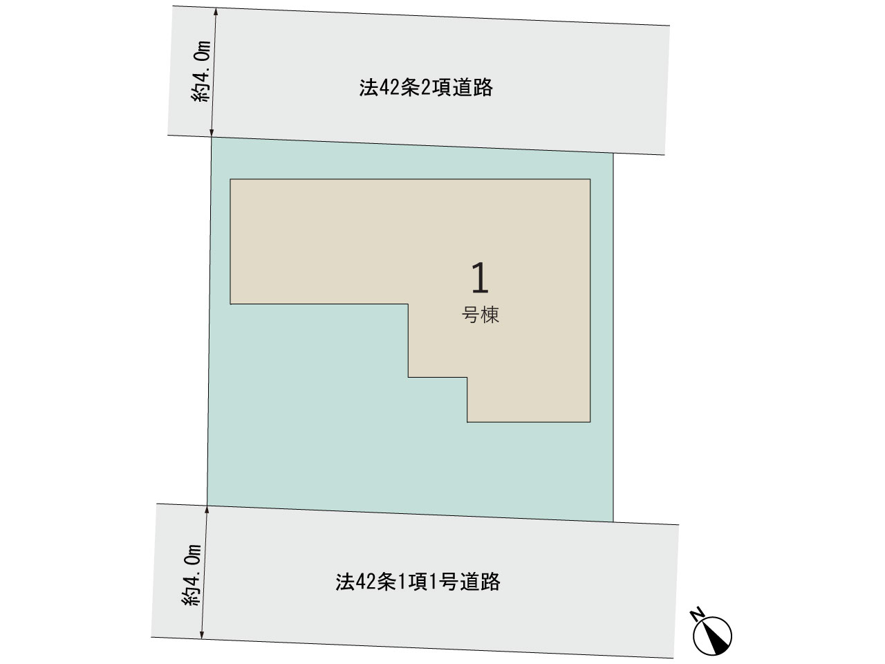 リーブルガーデン裾野市茶畑4期の見取り図