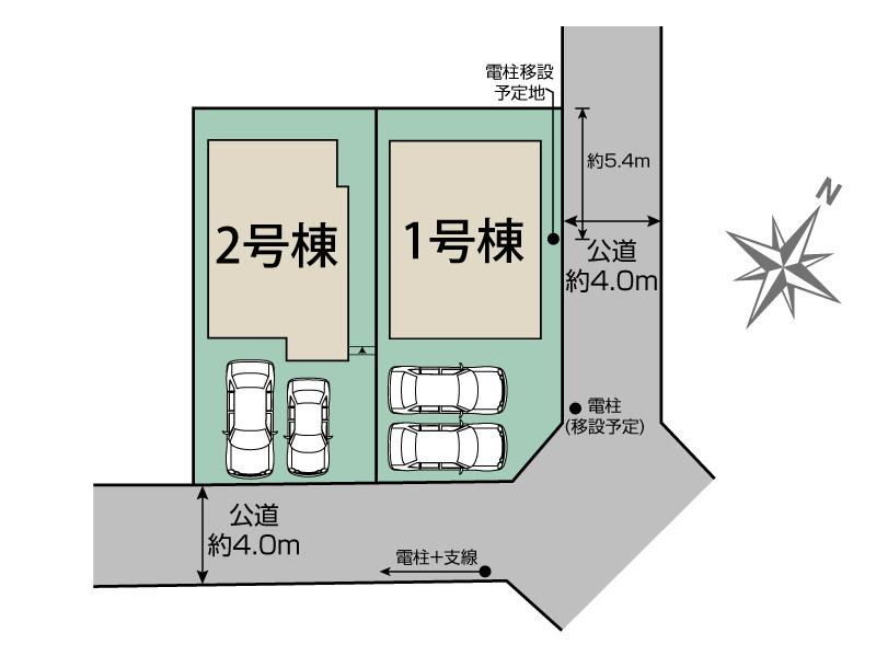 ブルーミングガーデン日野市東豊田１丁目２棟の見取り図