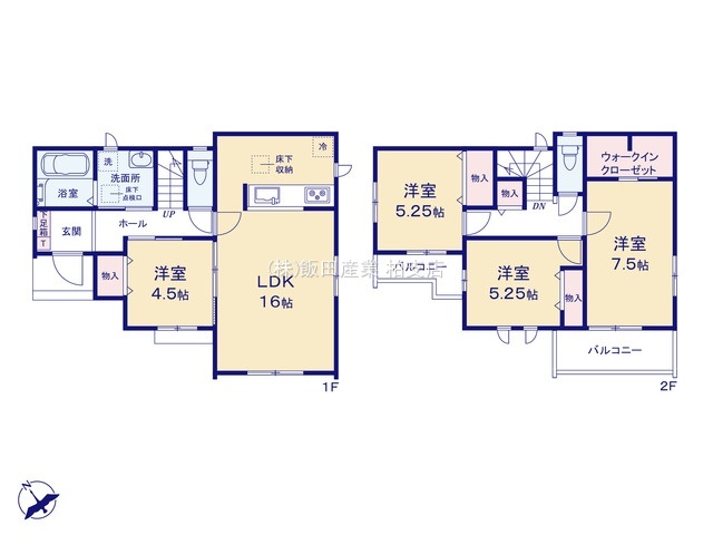 ハートフルタウン千葉市若葉区桜木7丁目344番の見取り図