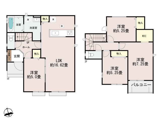 ハートフルタウン宮崎市芳士846番の見取り図