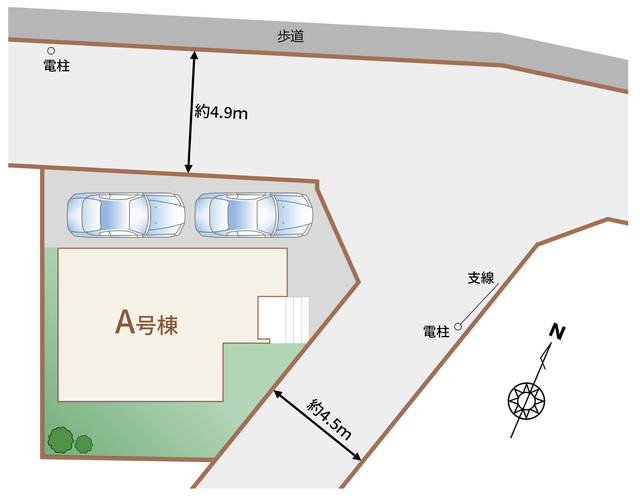 ハートフルタウン府中日新町4丁目Ⅳの見取り図