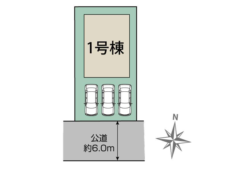 ブルーミングガーデン木更津市港南台二丁目１棟の見取り図