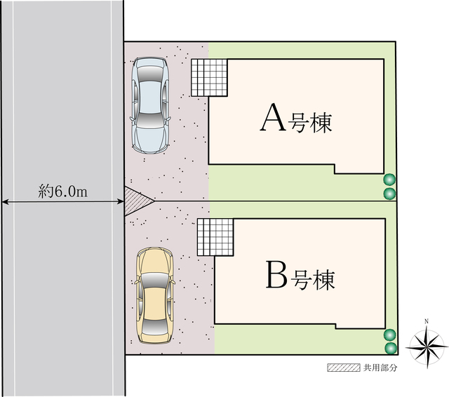 ハートフルタウン八王子散田町15期の見取り図