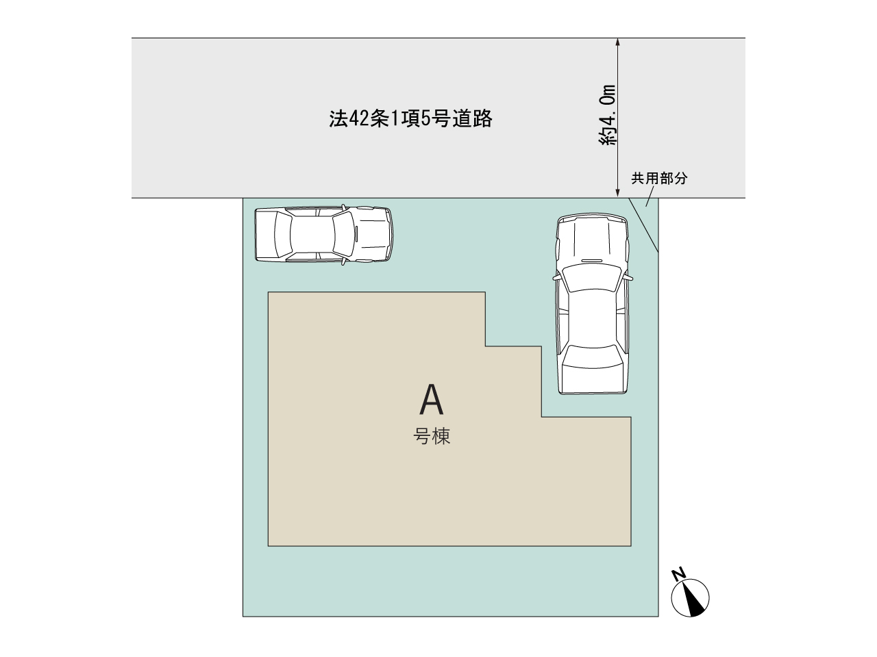 ハートフルタウン倉松1丁目279番17の見取り図