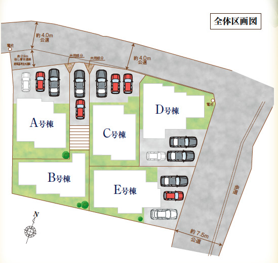 ハートフルタウン(那覇）沖縄市池原1丁目の見取り図