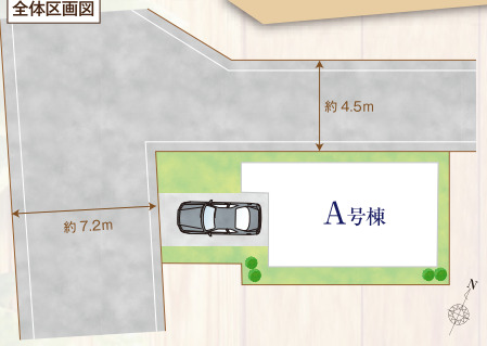ハートフルタウン美原4丁目1203番の見取り図