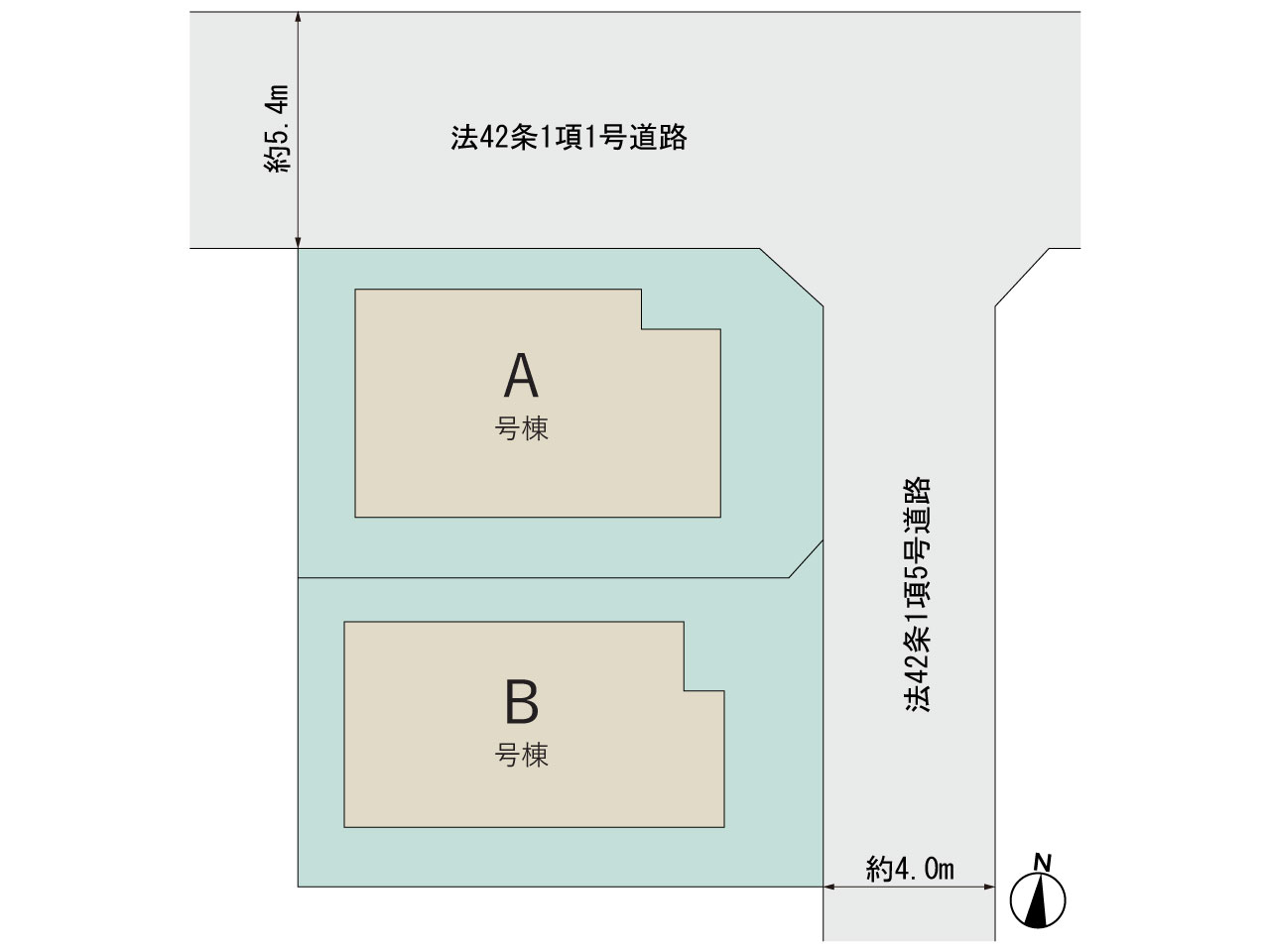 ハートフルタウン大泉学園町7丁目422番の見取り図