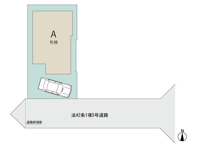 ハートフルタウン鎌ヶ谷市くぬぎ山3丁目1097番の見取り図