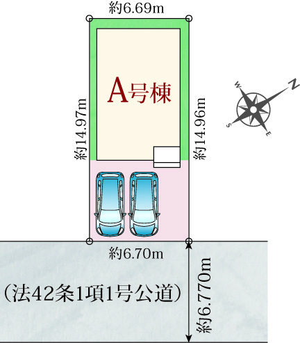 ハートフルタウン岸和田岡山町178番の見取り図