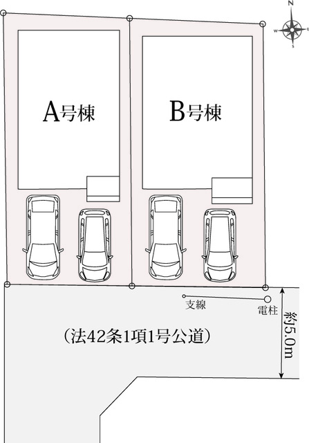 ハートフルタウン小牧市久保一色南2丁目308番の見取り図