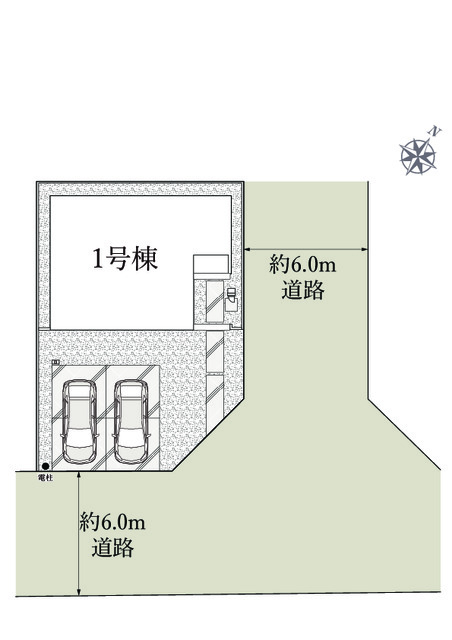 リナージュネクスジー富里市七栄０６期の見取り図