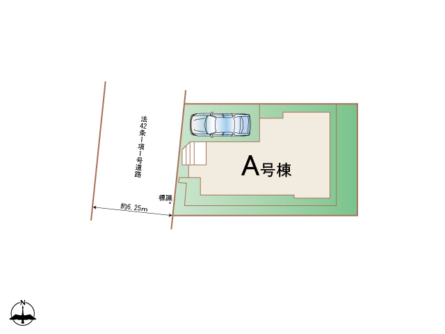 ハートフルタウン横浜市泉区緑園5丁目23番の見取り図