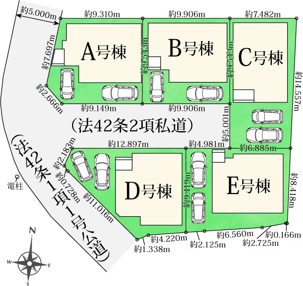 ハートフルタウン松原立部2丁目313番の見取り図