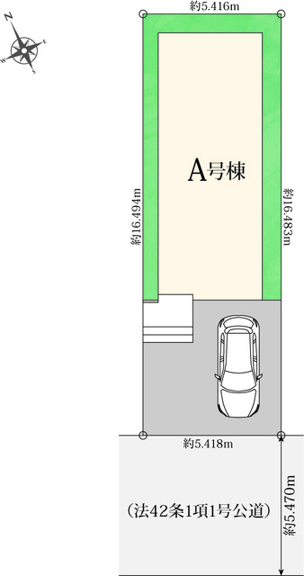 ハートフルタウン西宮甲子園九番町61番の見取り図