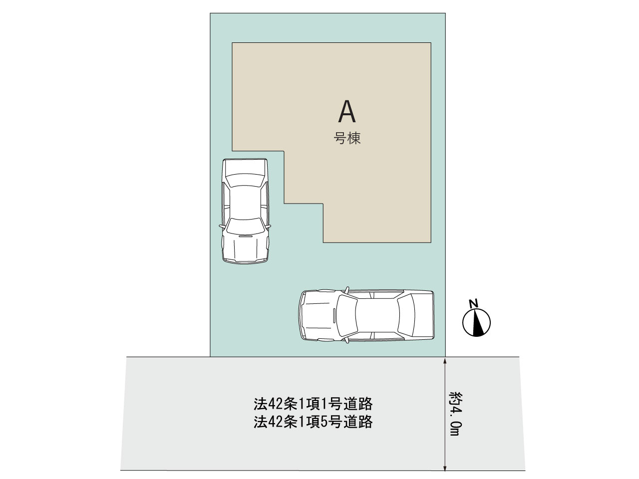 ハートフルタウン三鷹深大寺2丁目4056番の見取り図