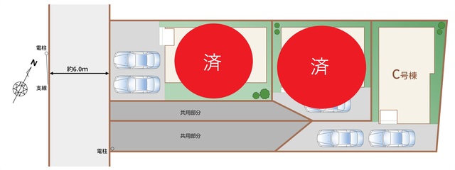 ハートフルタウン日野東平山2丁目Ⅲの見取り図