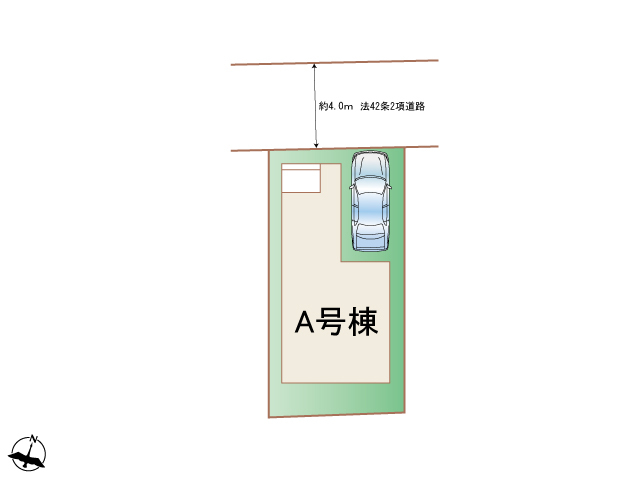 ハートフルタウン相模原市中央区陽光台6丁目5958番の見取り図