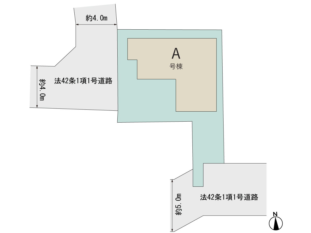 ハートフルタウン小平市花小金井5丁目630番の見取り図