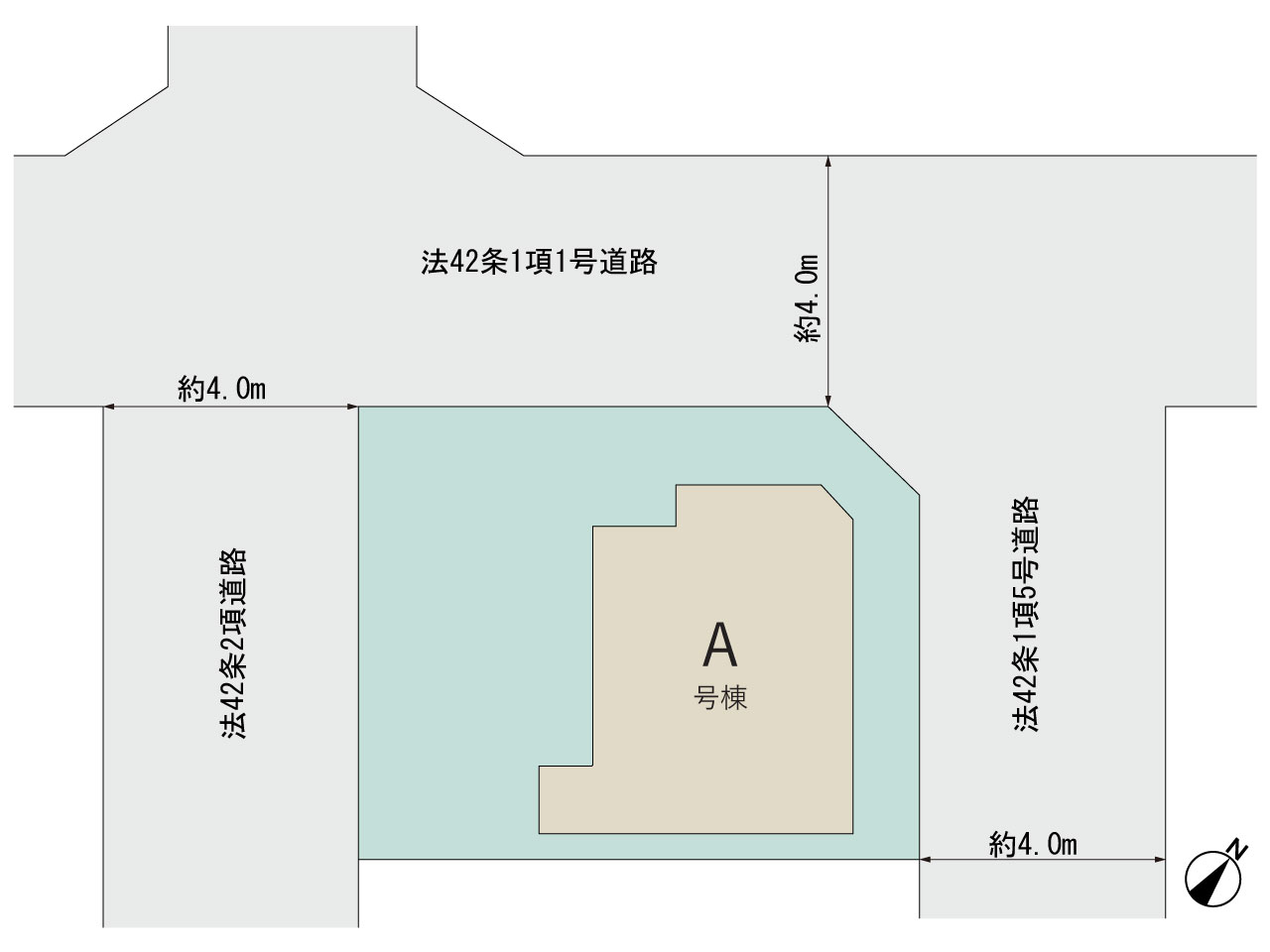 ハートフルタウンふじみ野市北野2丁目1814番の見取り図