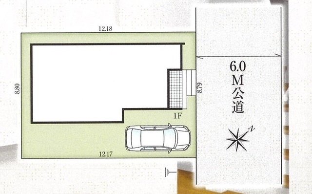 グラファーレ4315市川市南大野１０期１棟の見取り図