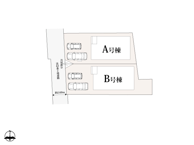 ハートフルタウン表柴田町5番の見取り図