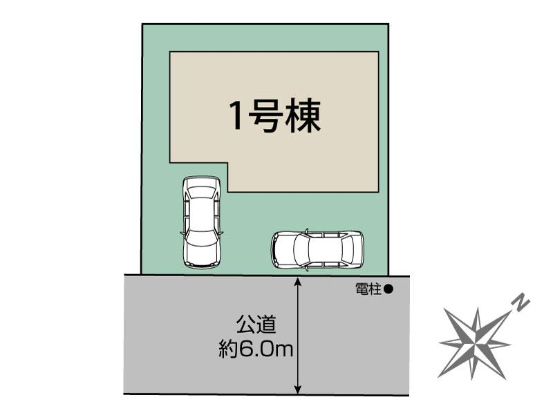 ブルーミングガーデン柏市永楽台３丁目１棟の見取り図