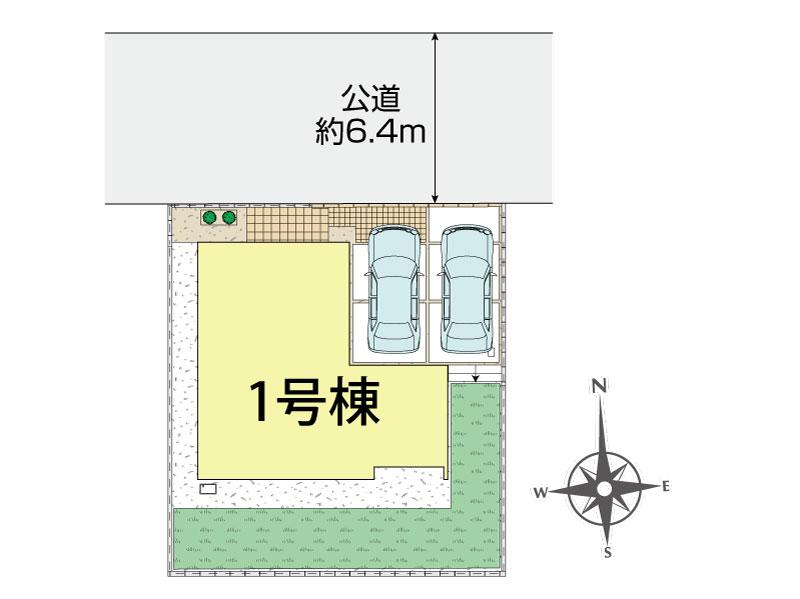 ブルーミングガーデン横浜市金沢区東朝比奈２丁目１棟の見取り図
