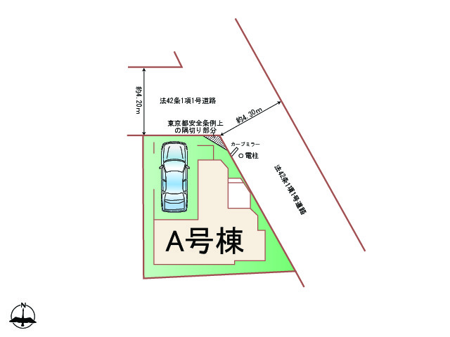 ハートフルタウン品川区西大井4丁目5896番の見取り図