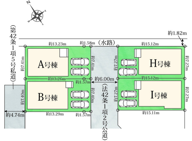ハートフルタウン泉佐野新安松2丁目1481番の見取り図