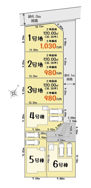 リナージュネクスジー豊川御津町御馬　第１期の見取り図