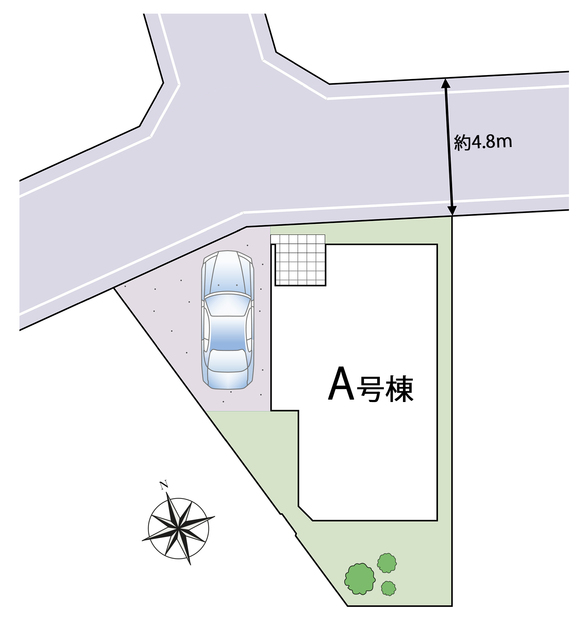 ハートフルタウン船橋市田喜野井6丁目1066番の見取り図
