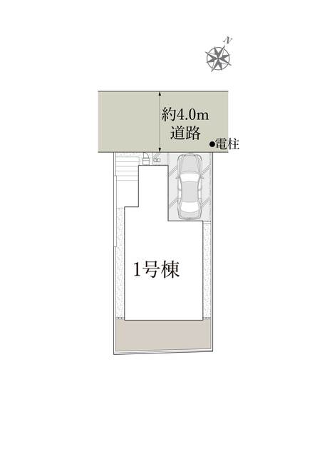 リナージュネクスジー練馬区関町南３丁目０２期の見取り図