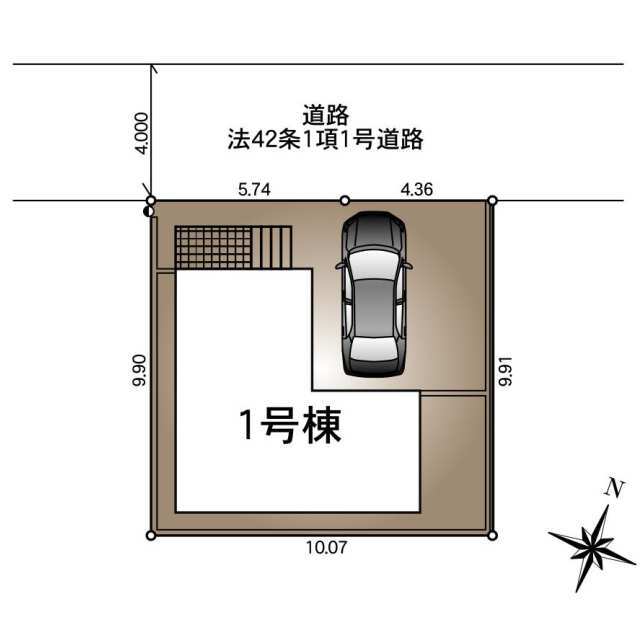 クレイドルガーデン幸手市東 第24の見取り図