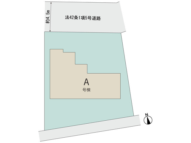 ハートフルタウン町田市高ヶ坂3丁目511番の見取り図