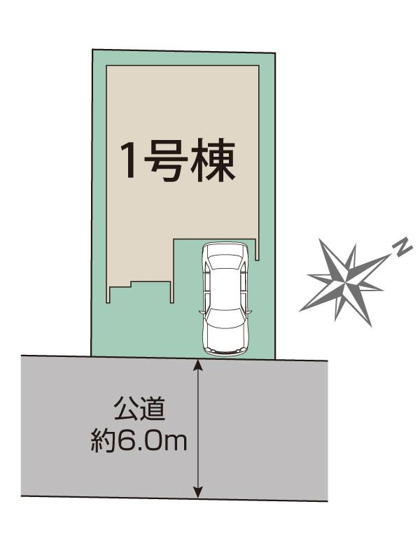 ブルーミングガーデン小田原市寿町１丁目１棟の見取り図