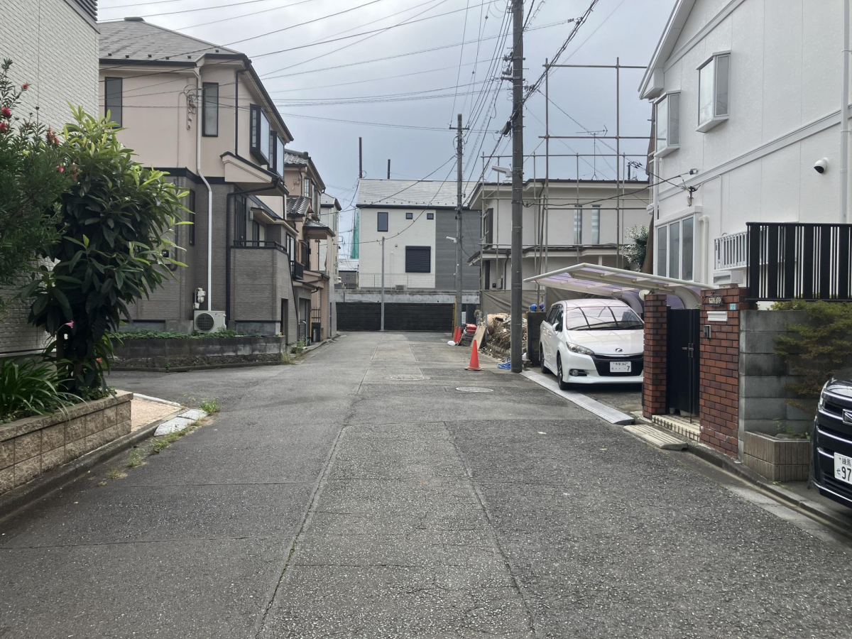 前面道路（1）2026年10月5日撮影 