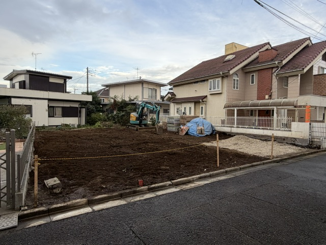 現地更地写真 撮影日10/19 