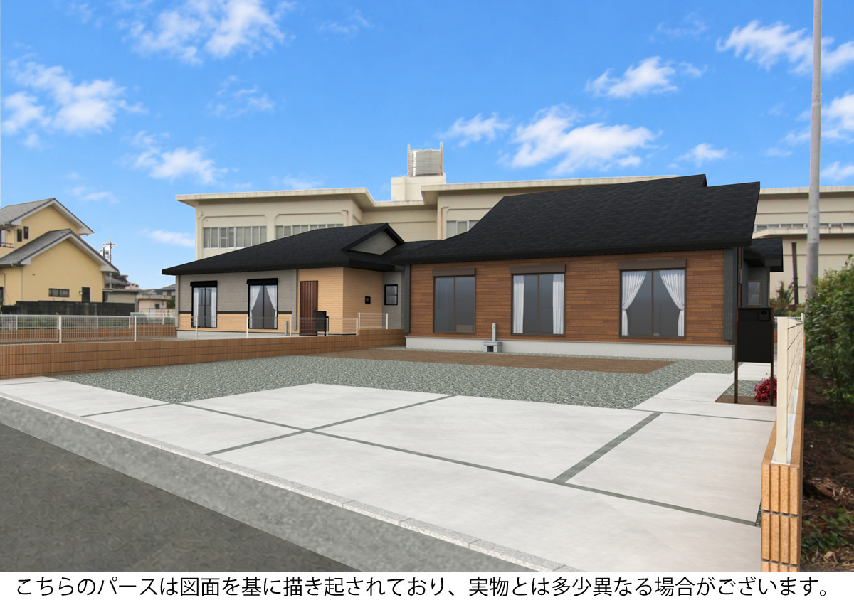 【完成予想図】 ◎〈1月上旬完成〉近隣の完成物件もご案内可能です！◎