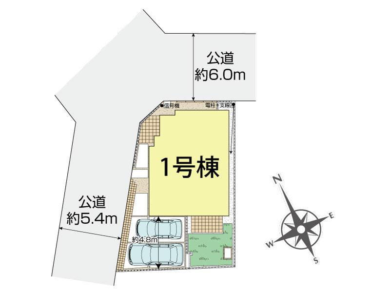 ブルーミングガーデン茅ヶ崎市富士見町１棟の見取り図