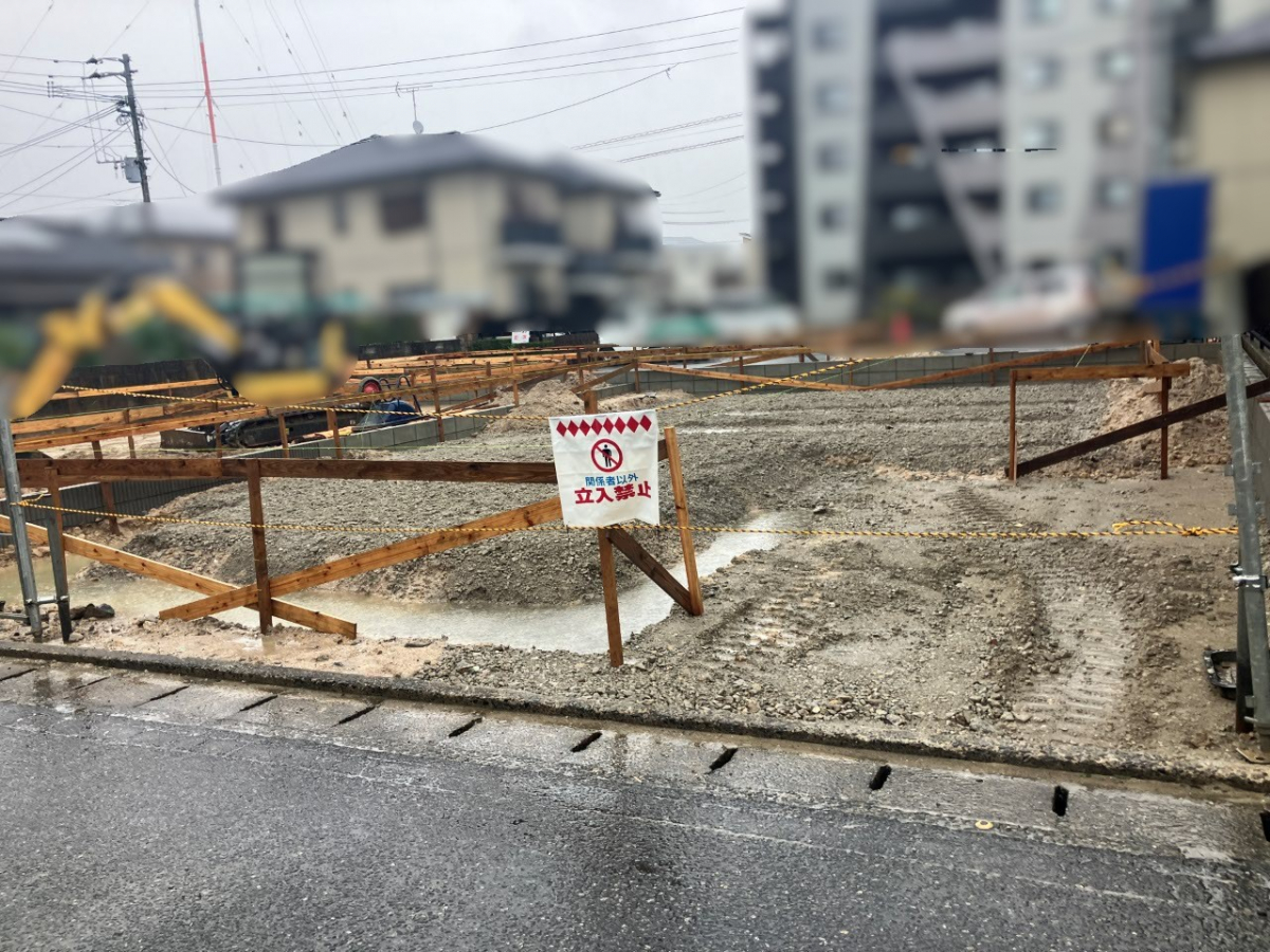 現地写真 撮影時:2026年10月下旬完成予定:2027年1月下旬