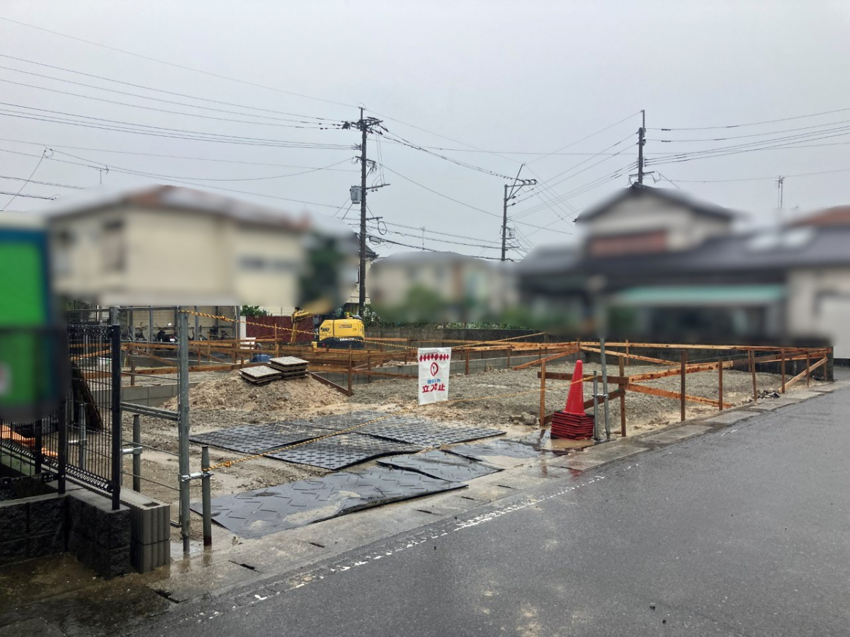 現地写真 撮影時:2026年10月下旬完成予定:2027年1月下旬