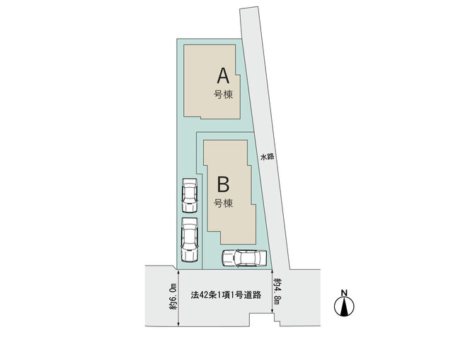 【販売中物件：A号棟、B号棟】