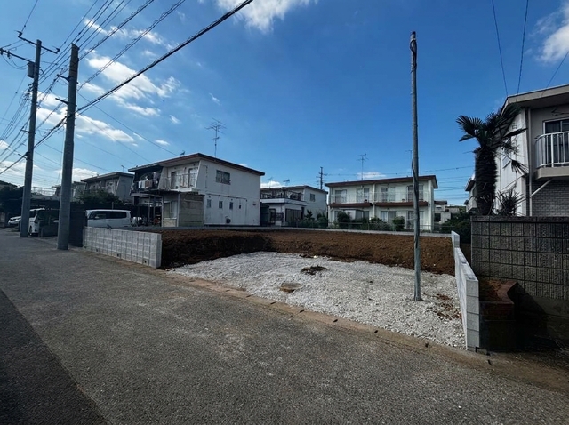 １号棟：現地土地写真