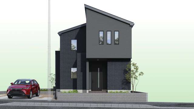 着工前写真。間もなく建築開始です！
