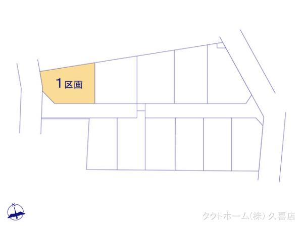 グラファーレ4056久喜市栗原５期１１棟の見取り図