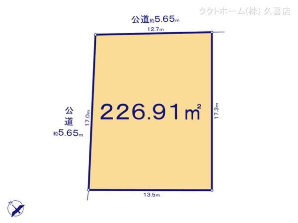グラファーレ4156久喜市菖蒲１５期２棟の見取り図