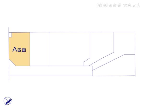 ハートフルタウン岩槻区西町4期の見取り図