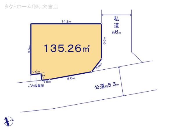 グラファーレ4108さいたま市原町８期７棟の見取り図