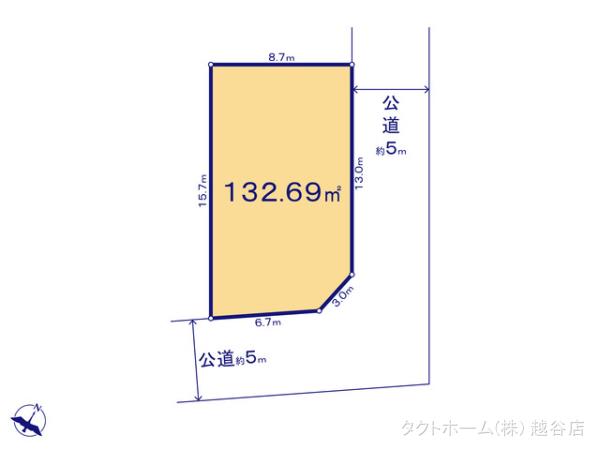 グラファーレ4248松伏町松伏２７期１７棟の見取り図